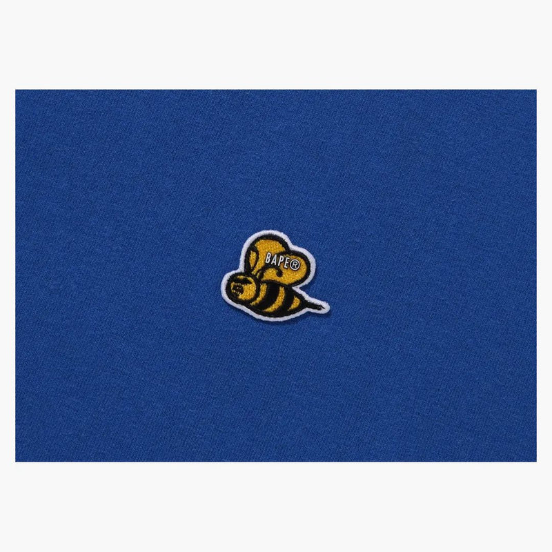 Bape Bee One Point L/s Tee Blue
