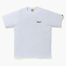 Bape bicolor bape graffiti tea white white