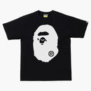 Bape Bicolor Big Ape Head Tee (fw21/ss22/fw22) Black