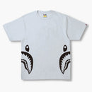 BAPE Bicolor Side Shark Tea (SS22) Grå