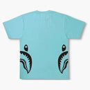 Bape Bicolor Side Shark Tea (SS22) Sax