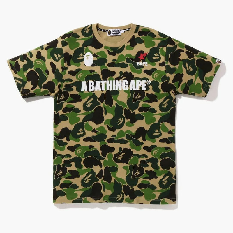 Bape Big Abc Camo a Bathing Ape Tea Green