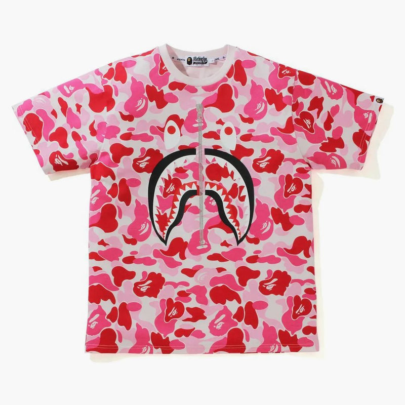 Bape Big ABC Camo Shark Tea Pink