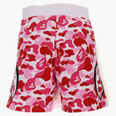 BAPE BIG ABC Camo Side Shark Shorts Pink