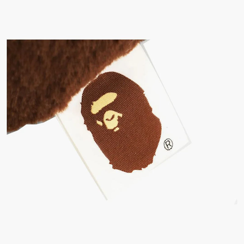 Bape Big Ape Head Coushion Brown