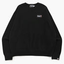 Bape Big Ape Head Digital Mosaic Loose Fit Crewneck Charcoal