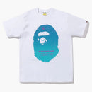 BAPE Big Ape Head Digital Mosaic Tea (FW22) White Blue