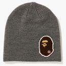 BAPE Big Ape Head Stick Cap (FW20) Grå