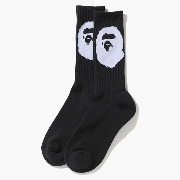 BAPE Big Ape Head Socks Black