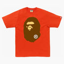 Bape Big Ape Head Tee Orange