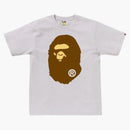 Bape Big Ape Head T-shirt Light Grey