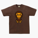 Bape Big Baby Milo Tee (ss25) Brown