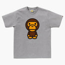 Bape Big Baby Milo Tee (ss25) Gray