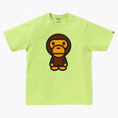 Bape Big Baby Milo Tee (ss25) Light Green