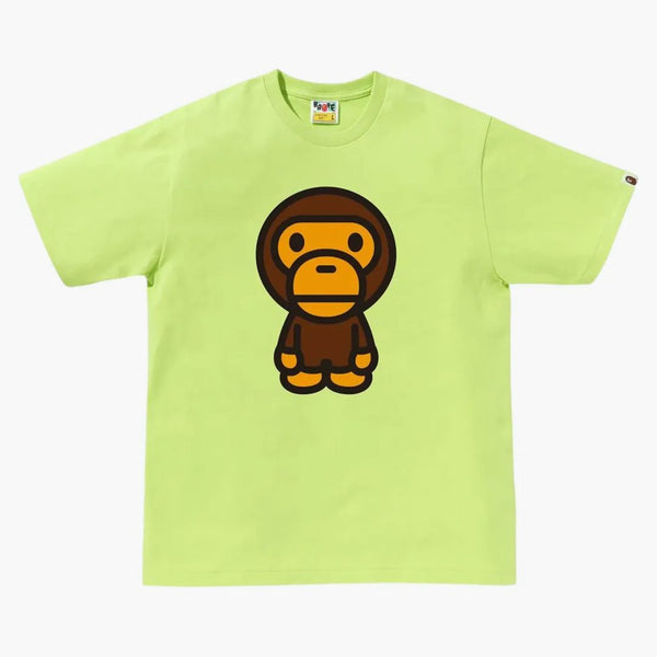 Bape Big Baby Milo Tee (ss25) Light Green