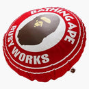 Bape Big Busy Work Shop Bws Cushion Red