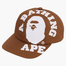 Bape Big College Cap Beige