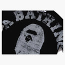 Bape Big College Creweck Black