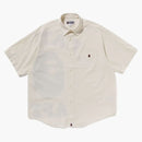 Bape Big College Shirt White