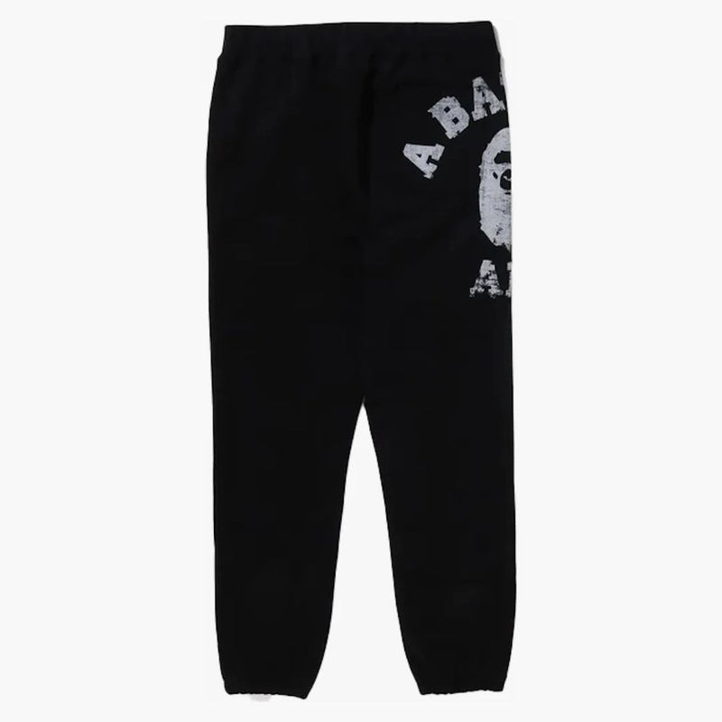 Bape Big College Sweat Pants Black
