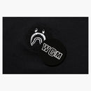Bape Big Wgm Shark Emblem Wide Tea Black
