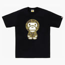 Bape Bitmap Big Baby Milo Tea Black