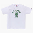 Bape Bitmap College Tee White