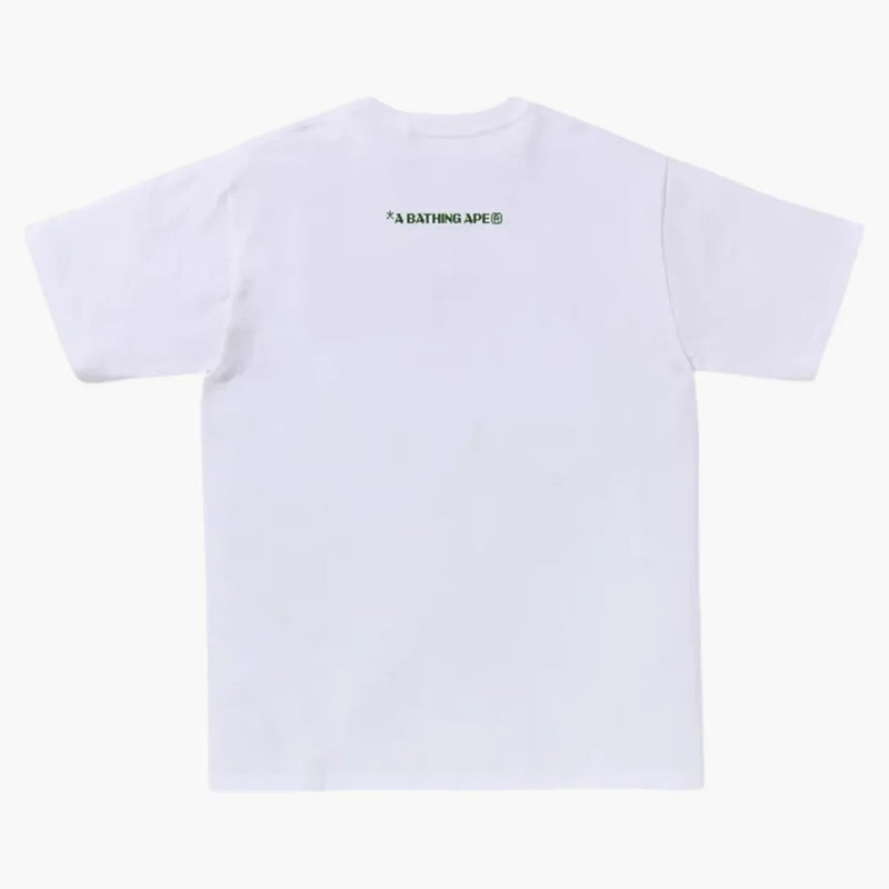 Logo Bape Bitmap Tea White