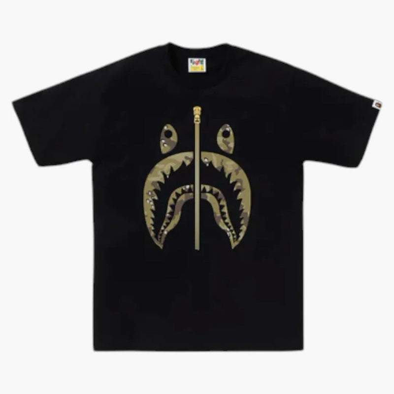 Bape Bitmap Shark Tea Black