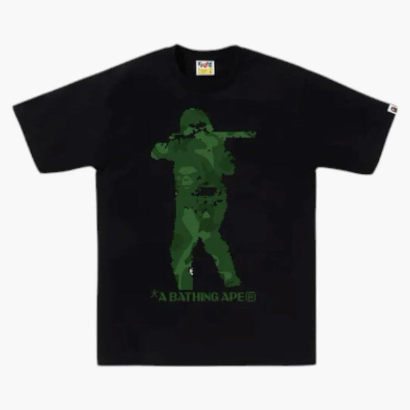 Bape Bitmap Soldier Tea Black