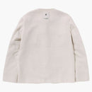 Blape černé ozdoby bez límečků Tweed III Coat Ivory