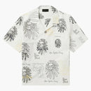 Bape Black Graphic Stitch Shirt White