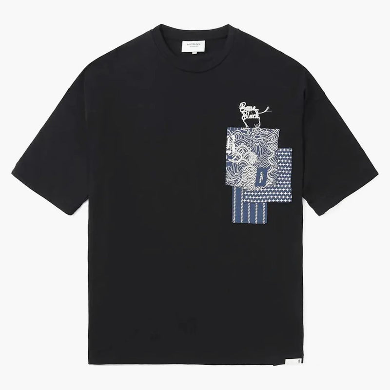 Bape Black Patchwork tasca tè nero
