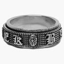 Bape Black Ring Silver