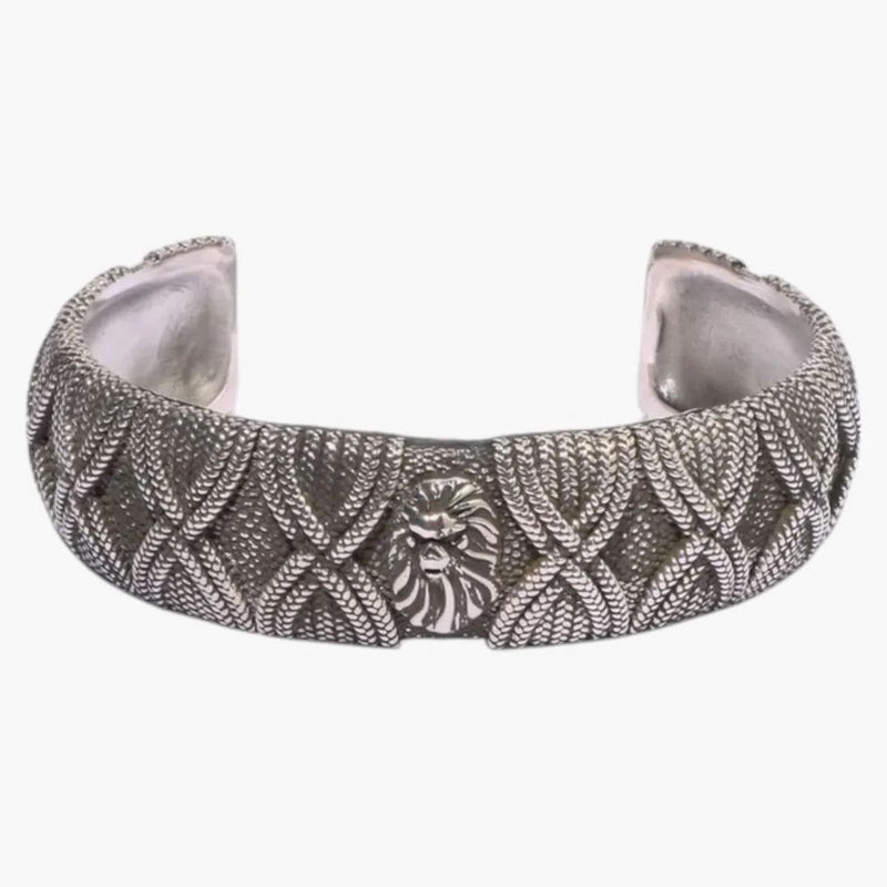 Bape Black Tsuka Bangle Silver