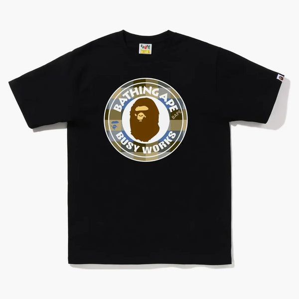 Bape Block CHECK FUYNY WORKS TEA (FW22) Black Beige