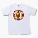 Bape Block Check Busy Works Tea (FW22) White Red