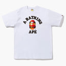 Bape Block Check College Tea (FW22) White Red