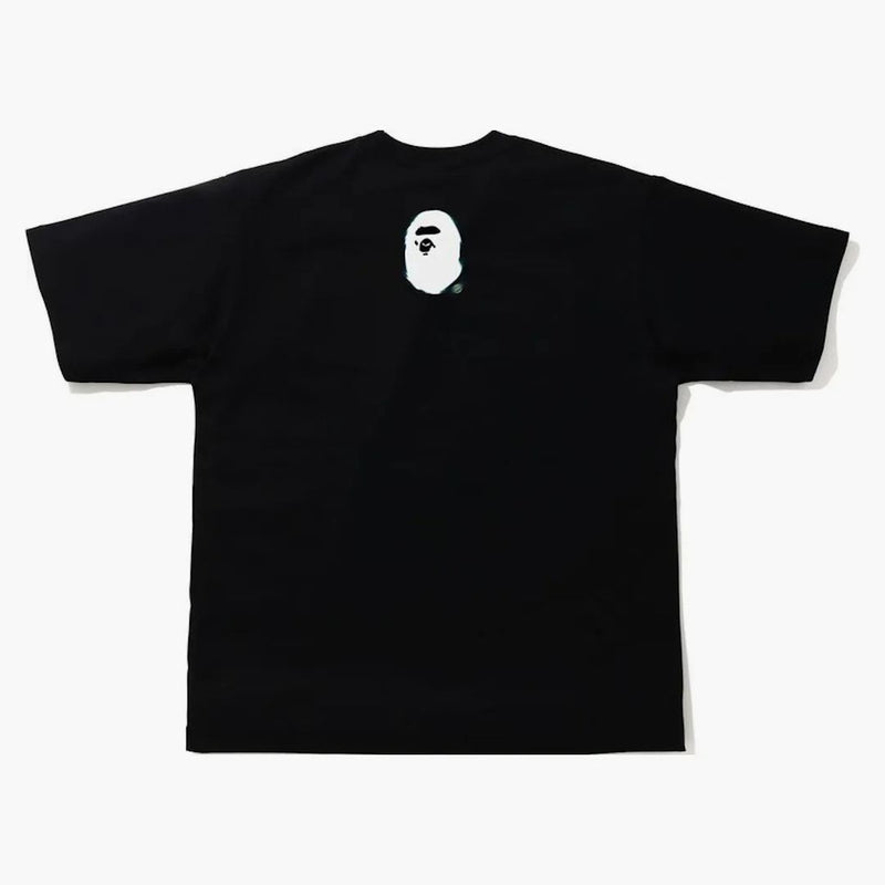 Bape blur relaxed fit tea black