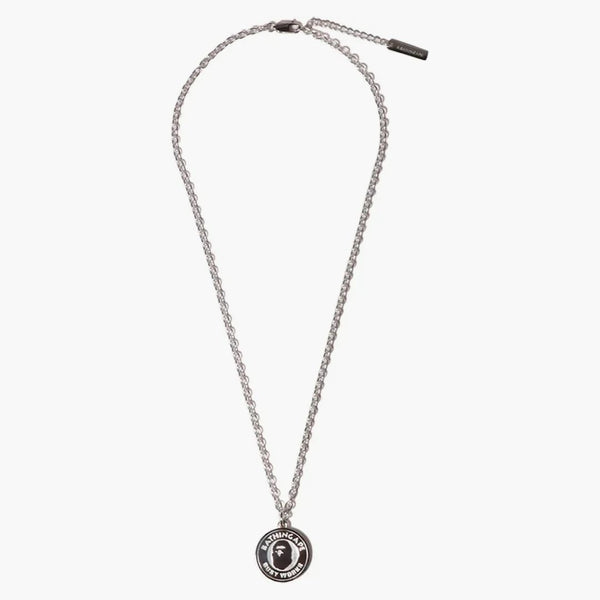 Bape Busy Works Necklace Silver