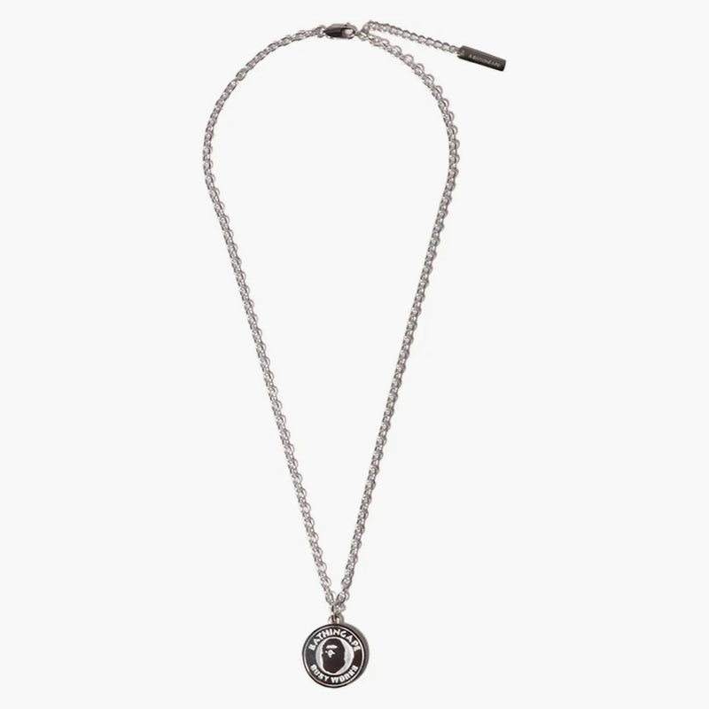 Bape Busy Works Necklace Silver