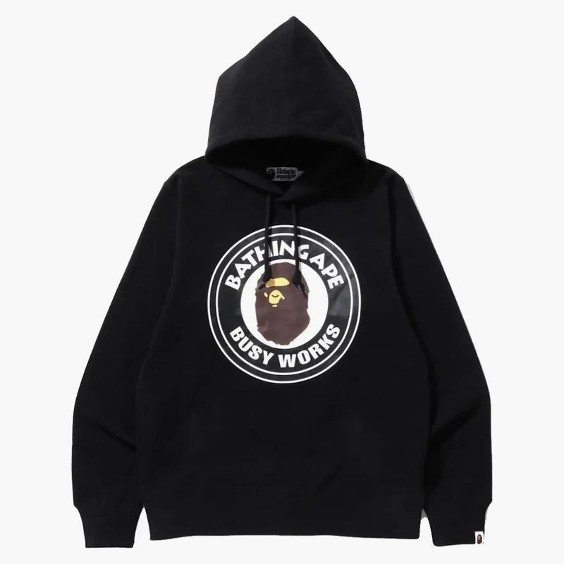 Bape Busy Works Pullover Hoodie (SS22) Black