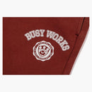 Bape Busy Works Sweatpant Burgundy