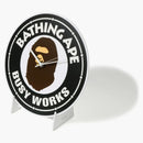 Bape Busy Works Wall Clock Black