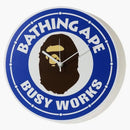 Bape Busy Works Wall Clock (SS21) Blue