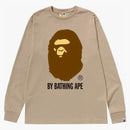 Bape By Bathing Ape L/s Tee Beige