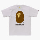 Bape przez kąpiel małpową herbatę (SS25) szary