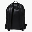 Bape Camo Patch Leather daypack Black