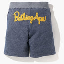 Bape Champion Sweat Shorts Navy