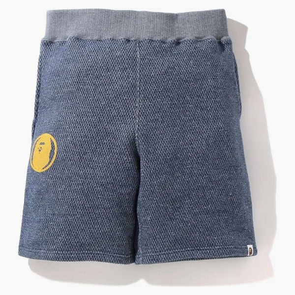 Bape Champion Sweat Shorts Navy